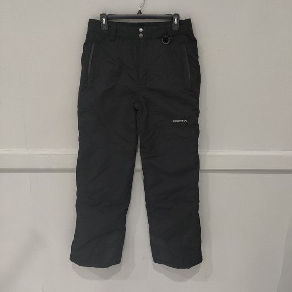 USED ArctiX Men's Essential Insulated Ski Snow Pants Black Size S $80 GG007 - Picture 1 of 3
